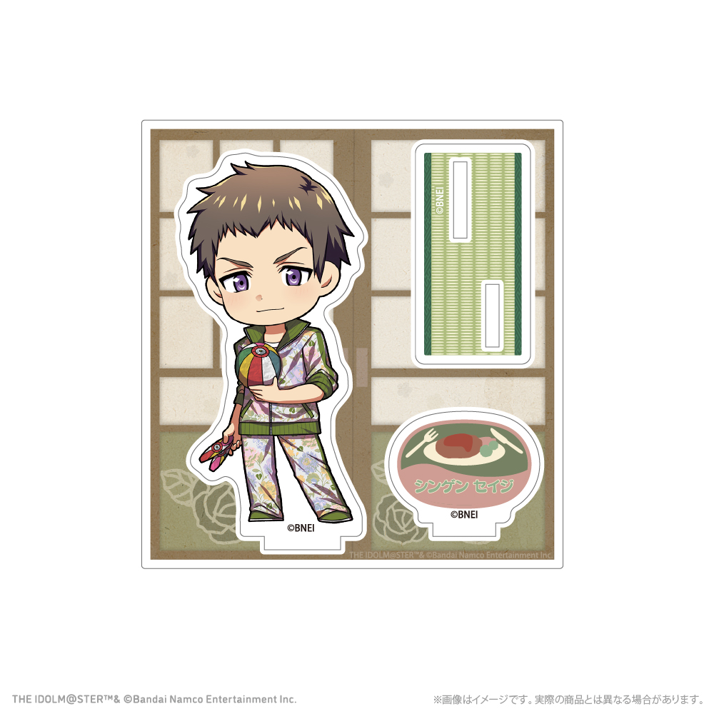 アイドルマスター SideM_ミニキャラアクリルスタンド 信玄誠司 レトローズパーティver.