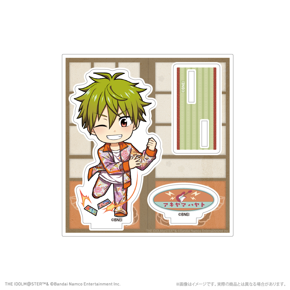 アイドルマスター SideM_ミニキャラアクリルスタンド 秋山隼人 レトローズパーティver.