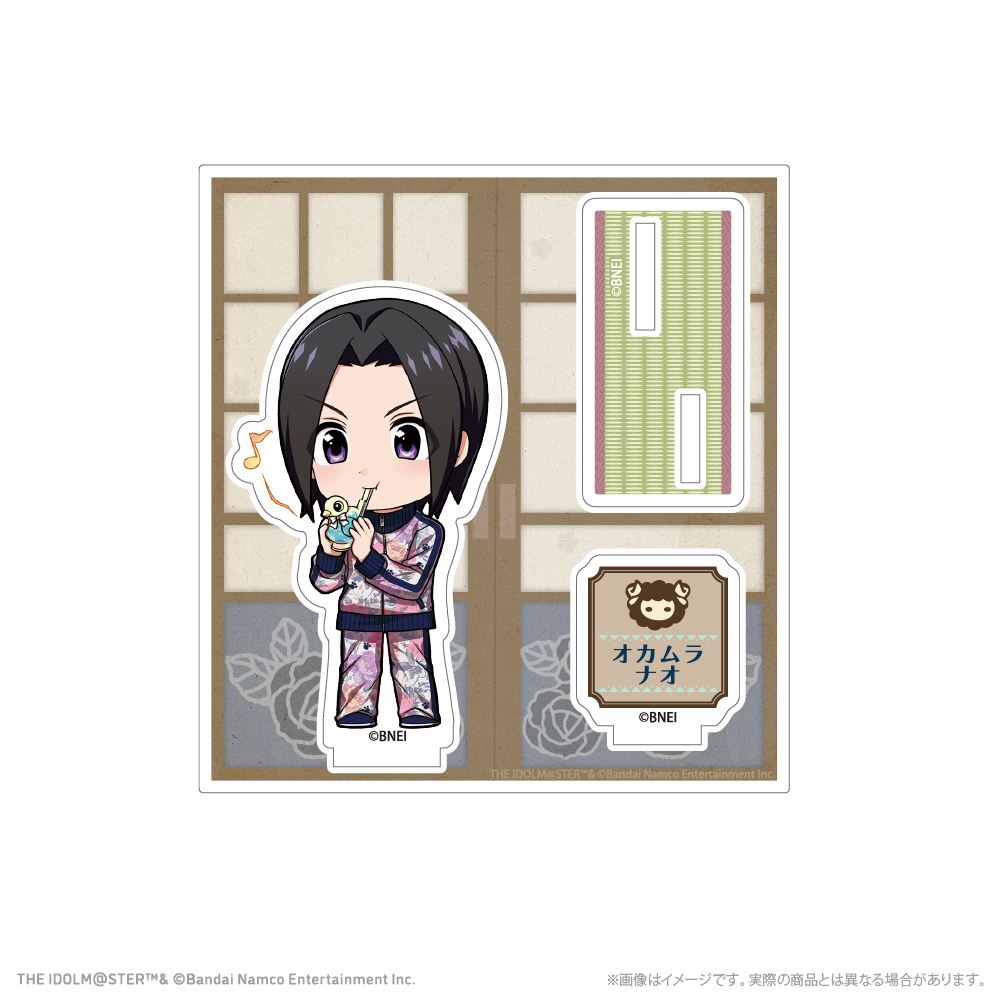 アイドルマスター SideM_ミニキャラアクリルスタンド 岡村直央 レトローズパーティver.