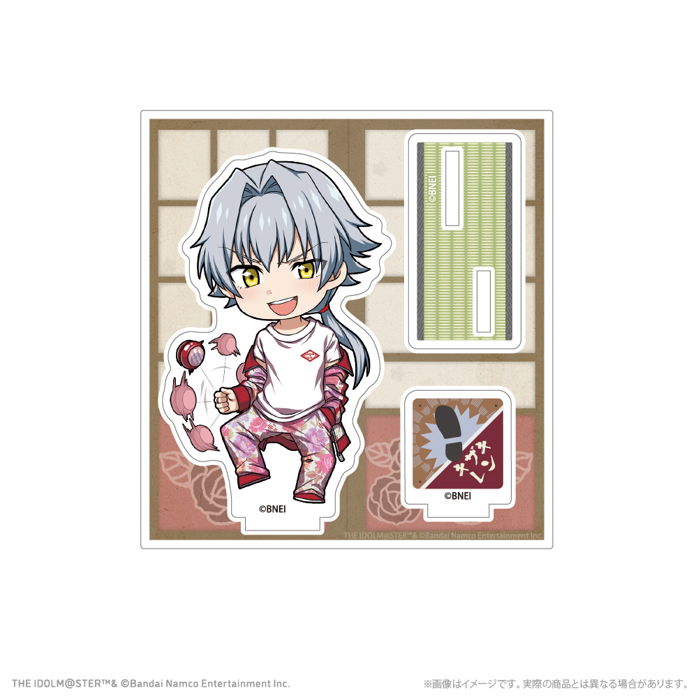 アイドルマスター SideM_ミニキャラアクリルスタンド 牙崎漣 レトローズパーティver.