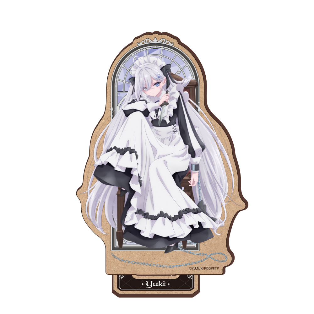 死亡遊戯で飯を食う。_木製キャラスタンド 幽鬼 GHOST HOUSE ver.