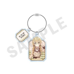 学園アイドルマスター_ワイヤーアクリルキーホルダー めがね×ラテコーデver.（藤田 ことね）