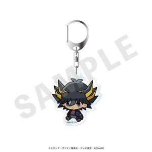 遊☆戯☆王5D's_アクリルキーホルダー（不動遊星・ミニキャラ）