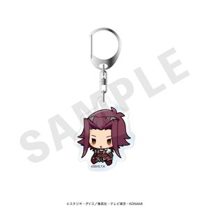 遊☆戯☆王5D's_アクリルキーホルダー（十六夜アキ・ミニキャラ）