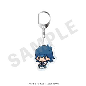 遊☆戯☆王5D's_アクリルキーホルダー（ブルーノ・ミニキャラ）