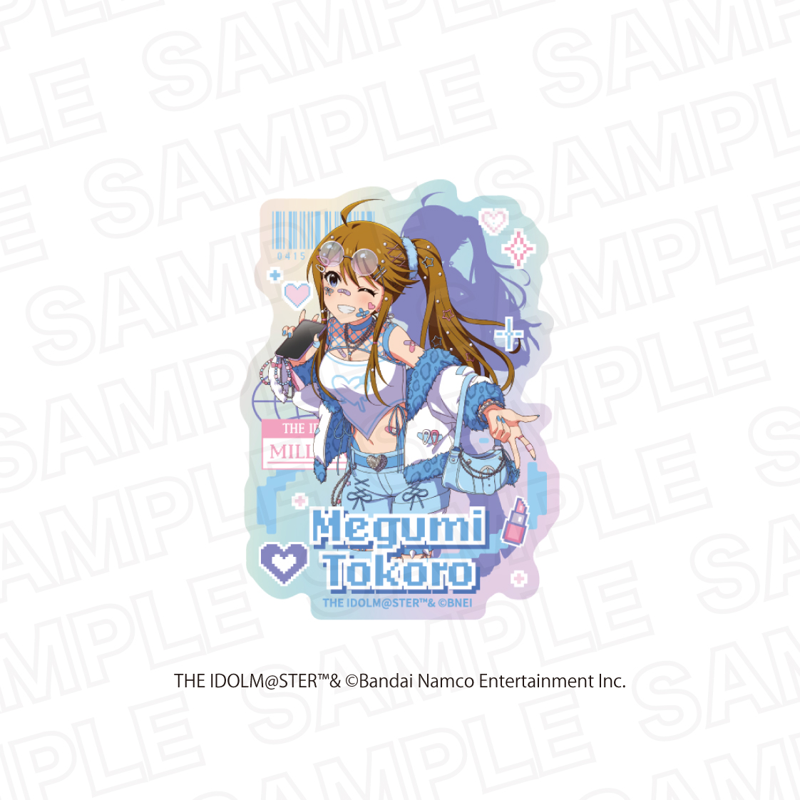 アイドルマスター シンデレラガールズ×アイドルマスター ミリオンライブ！_オーロラステッカー 望月 杏奈