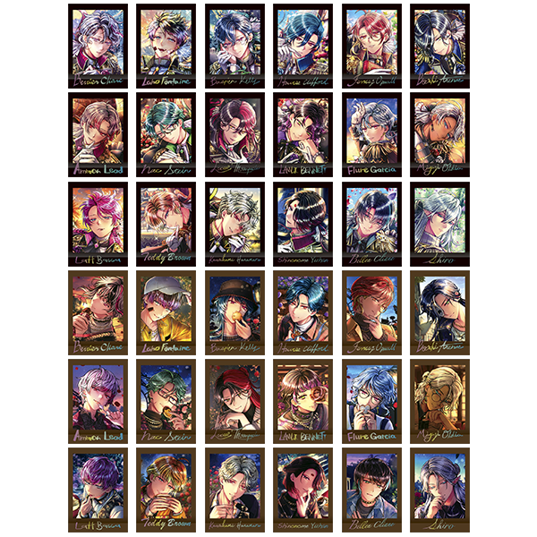 悪魔執事と黒い猫 テディ honeymoon night ぱしゃこれ 箔42枚 悪魔執事と黒い猫_ぱしゃこれ／PREMIUM vol.3 【BOX／10パック入り