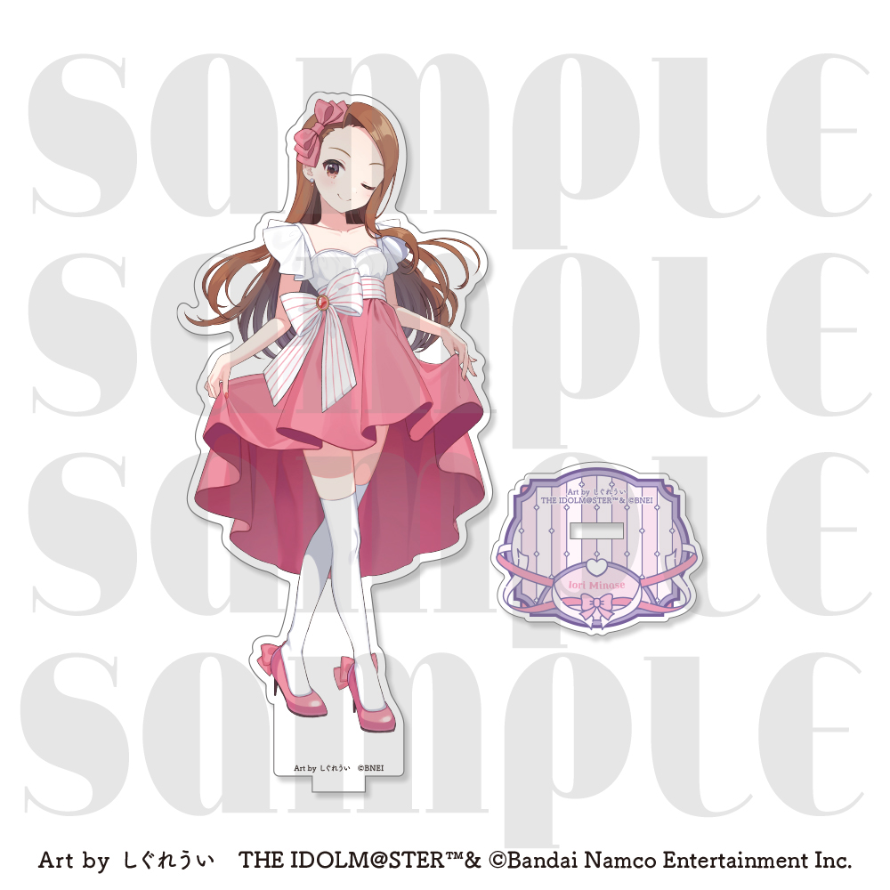アイドルマスターシリーズ×しぐれうい_アクリルスタンド 水瀬 伊織