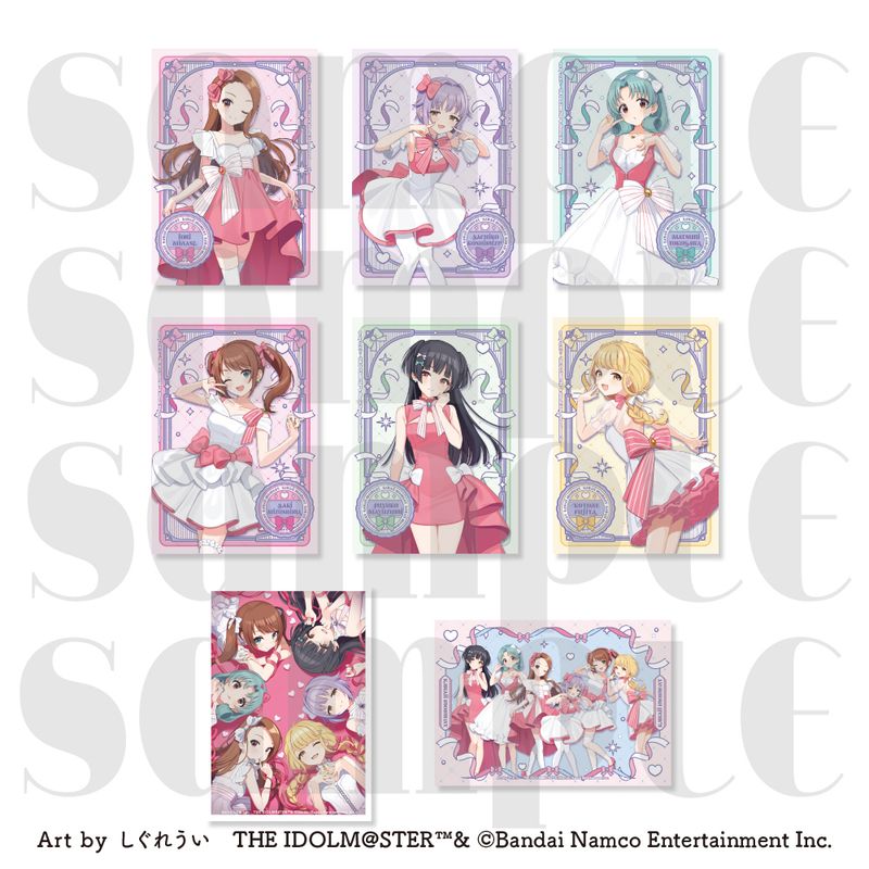 アイドルマスターシリーズ×しぐれうい_トレーディングブロマイド2枚