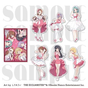 アイドルマスターシリーズ×しぐれうい_ダイカットステッカーセット