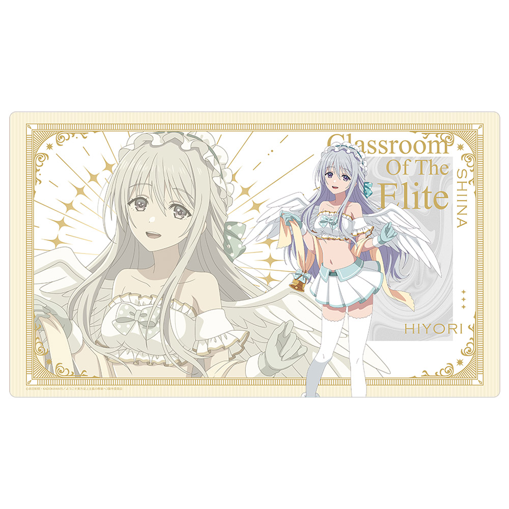 ようこそ実力至上主義の教室へ_描き下ろしラバーマット(椎名ひより/天使)