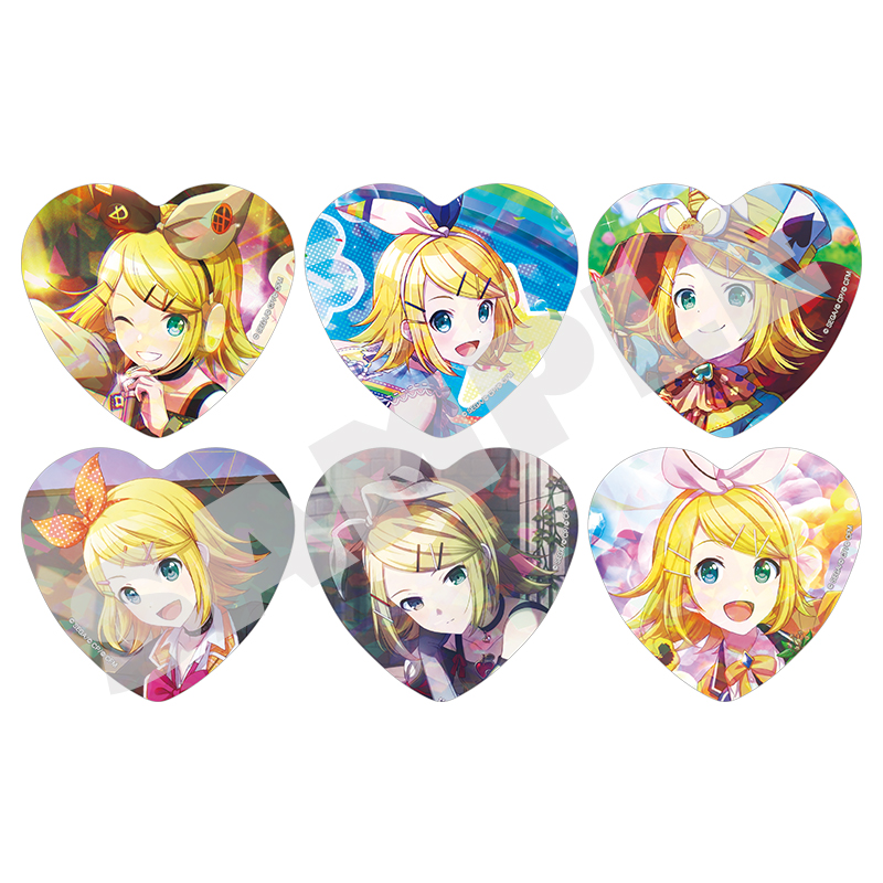 プロジェクトセカイ カラフルステージ! feat. 初音ミク_H/Art Collection 缶バッジ Vol.1 鏡音リン【BOX/6パック入り】