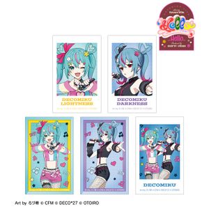 デコミクLIVE starring 初音ミク『Hello』Produced by DECO*27 / OTOIRO_デコミク LIVE練習中ver. Art by ろづ希 イラストカード5枚セット
