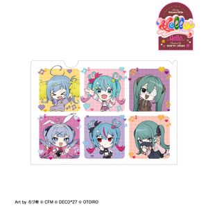 デコミクLIVE starring 初音ミク『Hello』Produced by DECO*27 / OTOIRO_ちびキャラ Art by ろづ希 クリアファイル