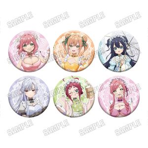 君のことが大大大大大好きな100人の彼女_描き下ろし缶バッジコレクション　【コンプリートBOX／6個入り】