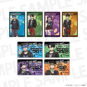 デッドアカウント_PUNK ROCK PARTY！  トレーディングクリアカード　【コンプリートBOX／8パック入り】