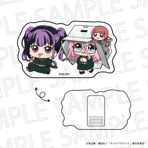 デッドアカウント_ぷちてく アクリルクリップ 漆栖川希詠&灰島ひより
