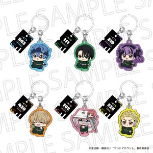 デッドアカウント_ぷちてく トレーディングロッカーキー風マルチマーカー　【コンプリートBOX／6個入り】