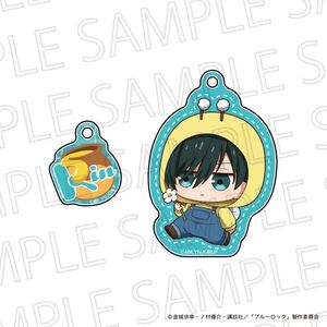 ブルーロック_ぷちてく アクリルキーホルダー　糸師 凛