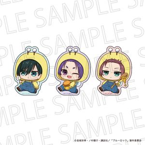 ブルーロック_ぷちてく　ステッカーセット　B：糸師 凛 / 御影玲王 / 糸師 冴