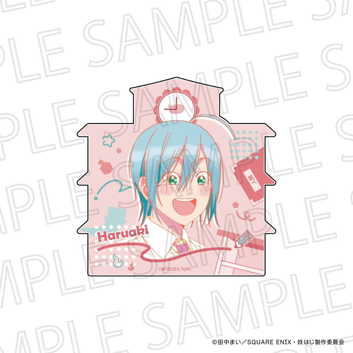 妖怪学校の先生はじめました！_スクールアクリルブロック 安倍晴明（ポップカラー）