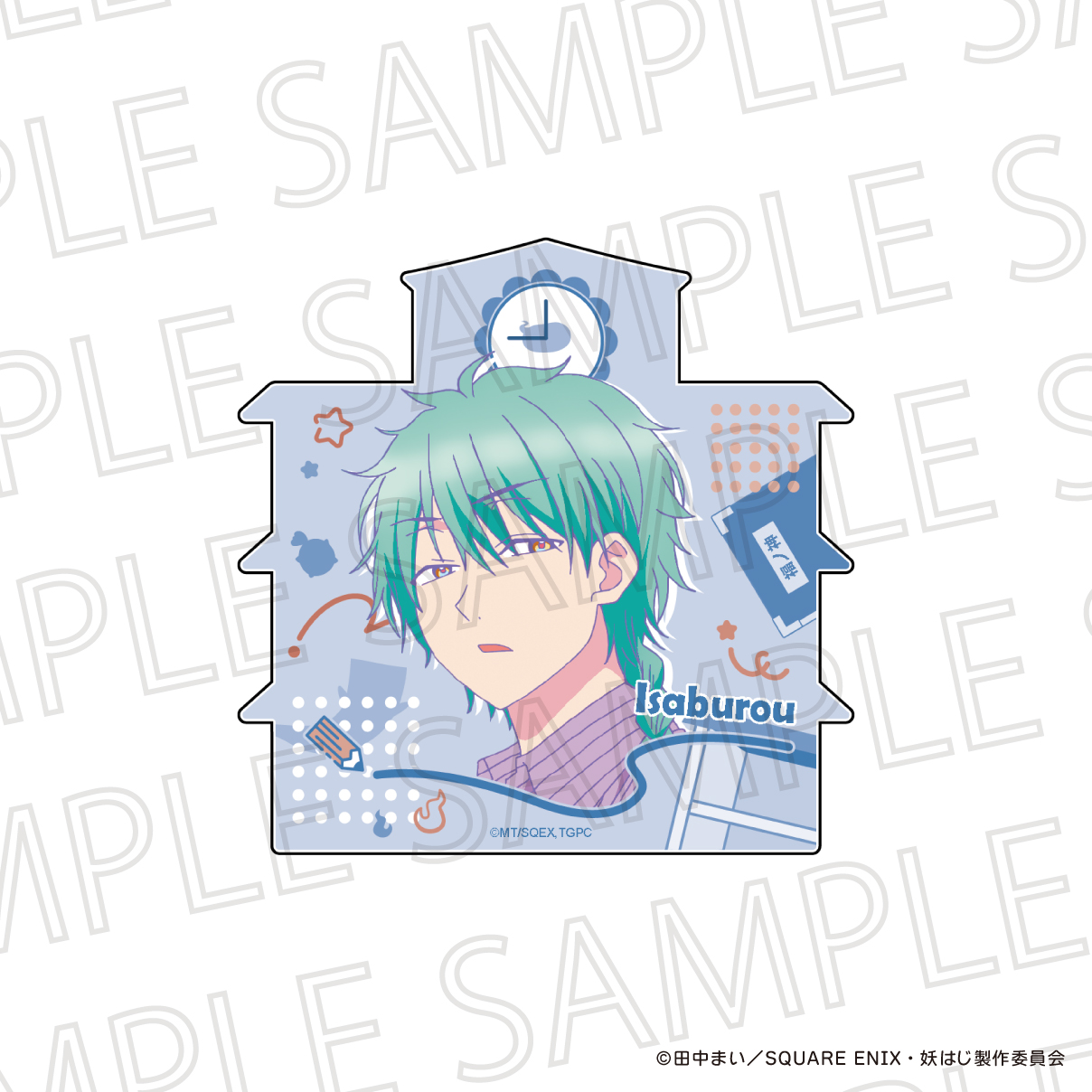 妖怪学校の先生はじめました！_スクールアクリルブロック 恵比寿夷三郎（ポップカラー）