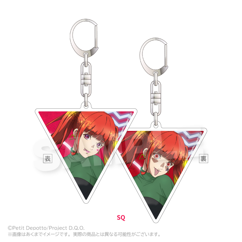 グノーシア_両面アクリルキーホルダー　SQ