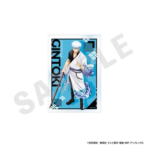 銀魂_アクリルイラストカード(坂田 銀時)