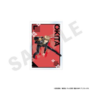 銀魂_アクリルイラストカード(沖田 総悟)