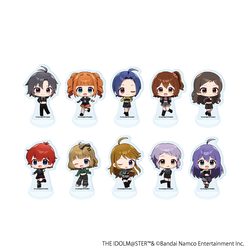 アイドルマスター ミリオンライブ！_アクリルぷちスタンド05/コンプリートセット(全10種)(ミニキャライラスト)【コンプリートセット/10個入り】