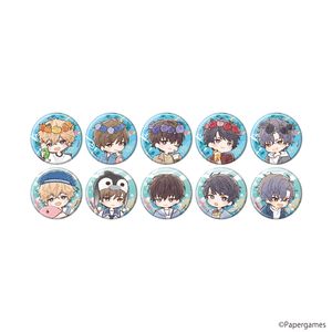 恋とプロデューサー～EVOL×LOVE～_缶バッジ36/セット1 コンプリートセット(全10種)(グラフアートイラスト)【コンプリートセット／10個入り】