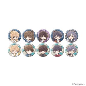 恋とプロデューサー～EVOL×LOVE～_缶バッジ37/セット2 コンプリートセット(全10種)(グラフアートイラスト)【コンプリートセット／10個入り】