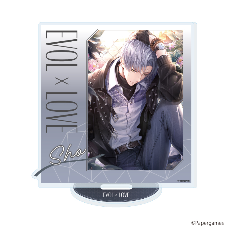 恋とプロデューサー?EVOL×LOVE?_アクリルスタンド78/ショウ・棘ある花(公式イラスト)