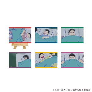 おそ松さん_キャンバスボードミニ01/コンプリートセット(全6種)(場面写イラスト)【OPP/6個入り】【コンプリートセット】