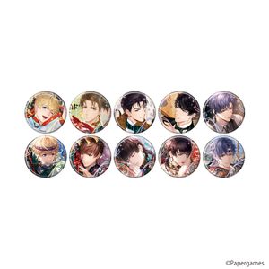 恋とプロデューサー～EVOL×LOVE～_缶バッジ35/セット2 コンプリートセット(全10種)(公式イラスト)【コンプリートセット／10個入り】