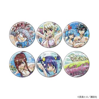 フェアリーテイル　チュロスター　缶バッチ　コンプリートセット FAIRY TAIL_キャンバスアート | FAIRY TAIL（フェアリーテイル）公式
