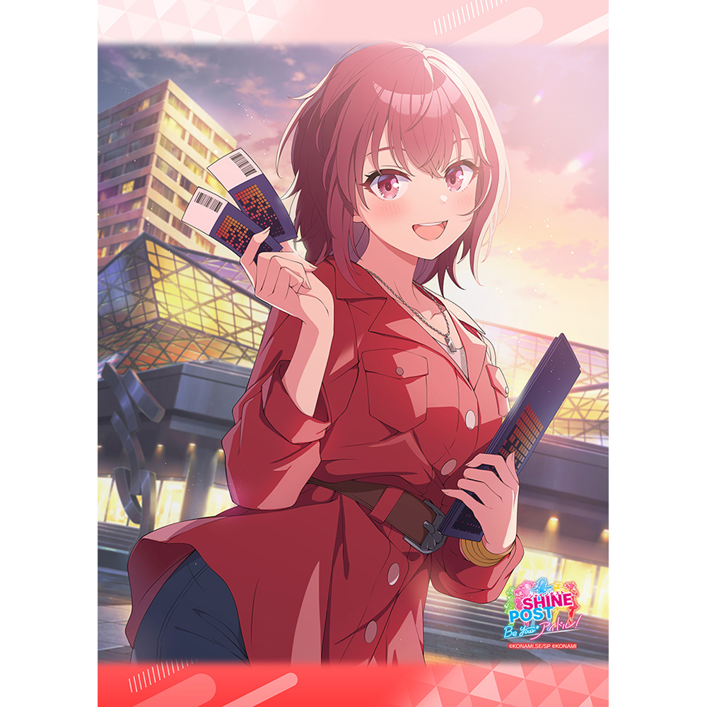 シャインポスト_B2タペストリー(祇園寺雪音)Wスエード