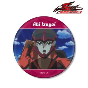 遊☆戯☆王５D's_十六夜アキ 場面写BIG缶バッジ