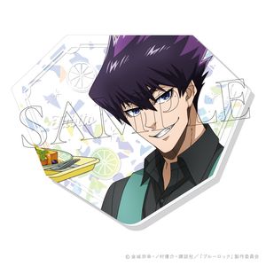 ブルーロック_LEMON ぴくりあプレート hologram 4.烏 旅人