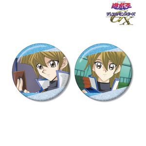 遊☆戯☆王デュエルモンスターズGX_天上院明日香 場面写グリッター缶バッジ2個セット