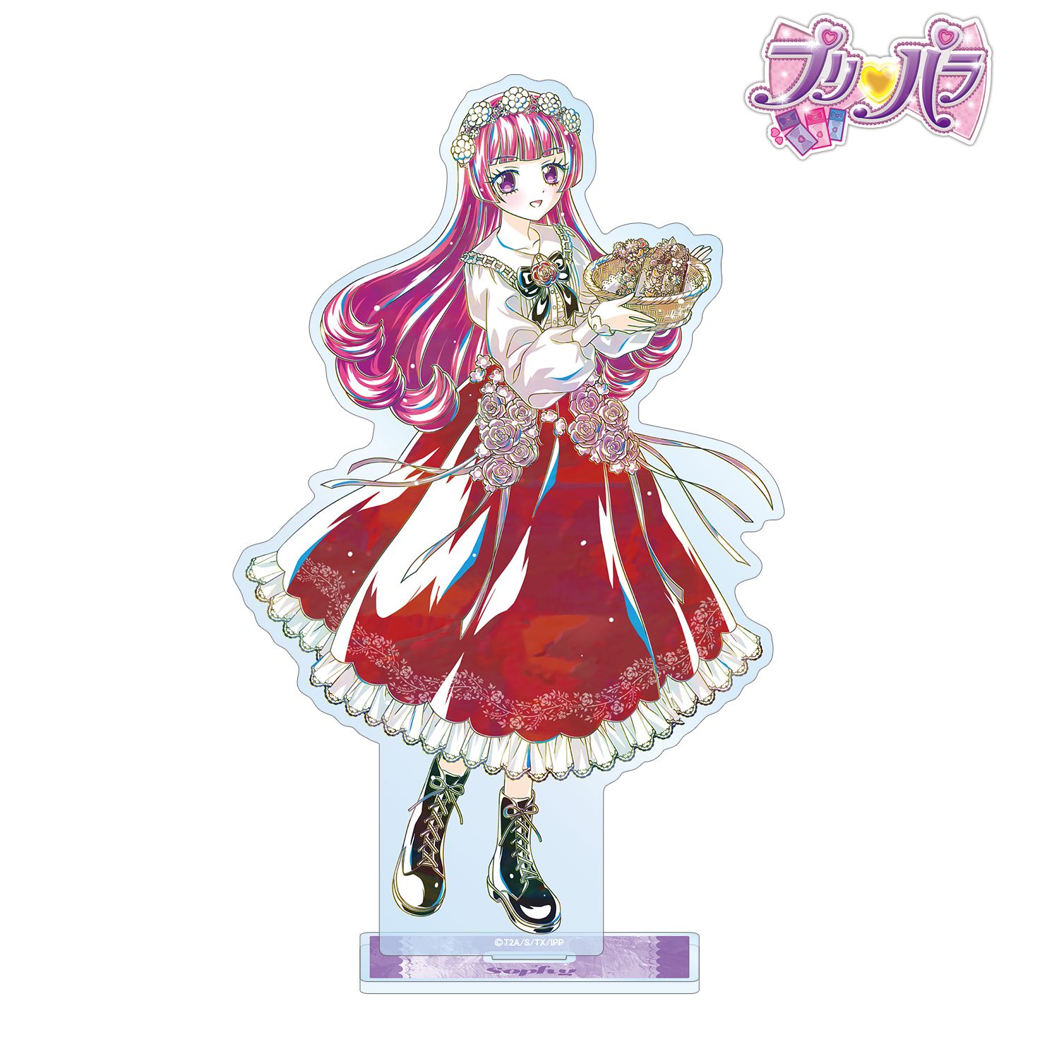 プリパラ_描き下ろし 北条そふぃ 花まつりver. Ani-Art BIGアクリルスタンド