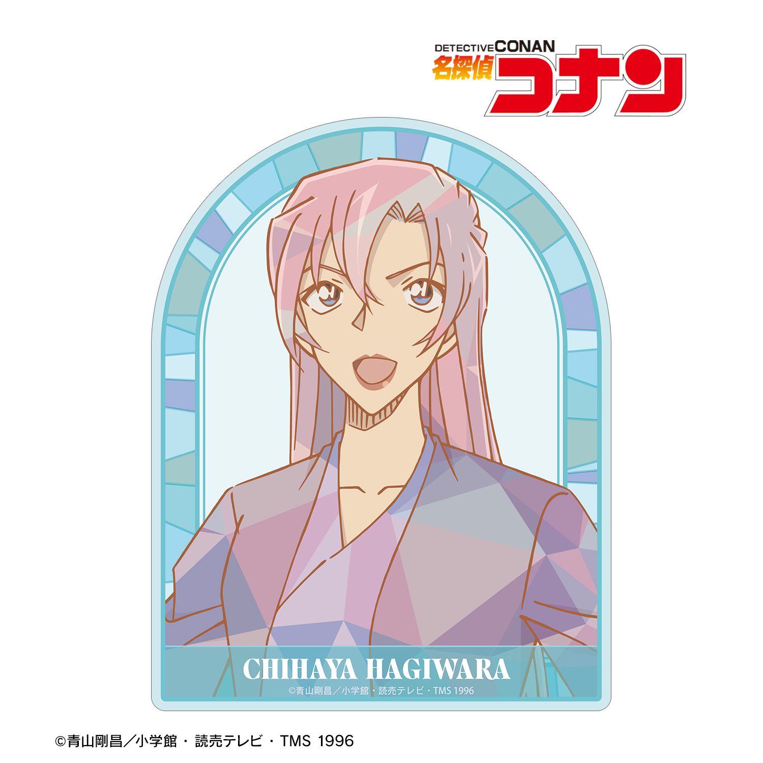 名探偵コナン_萩原千速 プリズムパターン 第4弾 ダイカットステッカー