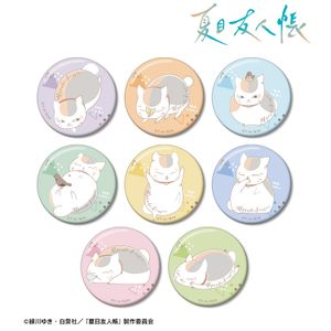 夏目友人帳_トレーディング ニャンコ先生 lette-graph 第2弾 缶バッジ(単位/コンプリートBOX／8パック入り)