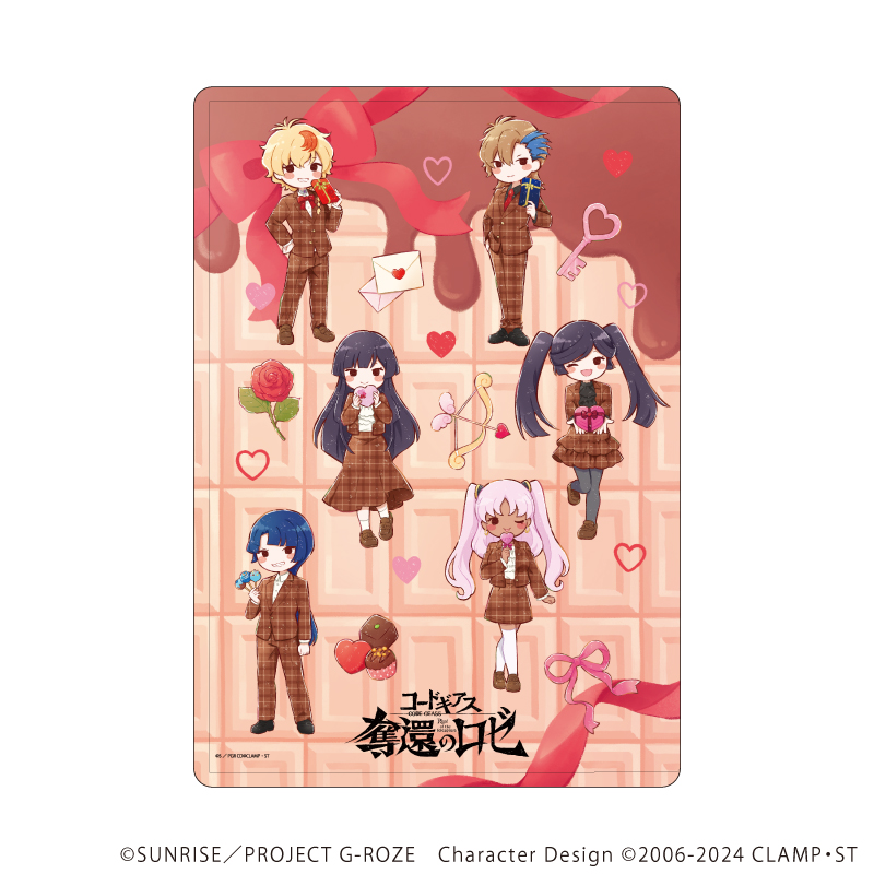 コードギアス 奪還のロゼ_キャラクリアケース04/バレンタインver.(グラフアートイラスト)