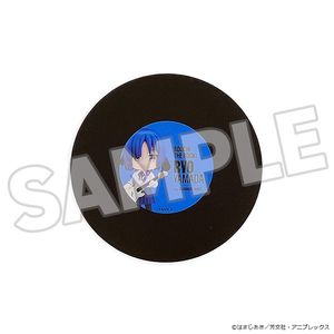 ぼっち・ざ・ろっく!_ねんどろいどぷらす レコード風コースター 山田リョウ
