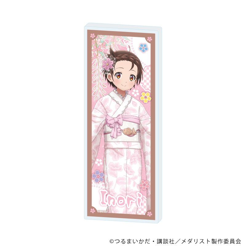 メダリスト_ミニアクリルブロック05/結束いのり(描き下ろしイラスト)