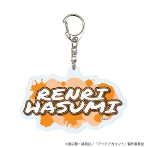 デッドアカウント_アクリルキーホルダー05/羽住蓮理 ストリートver.