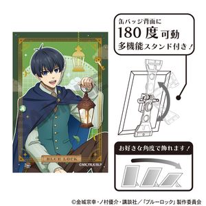 ブルーロック_アート缶バッジ　潔世一　シーカー