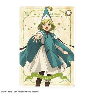 とんがり帽子のアトリエ_レザーパスケース デザイン01(ココ)