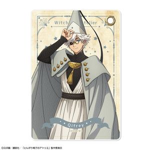 とんがり帽子のアトリエ_レザーパスケース デザイン02(キーフリー)